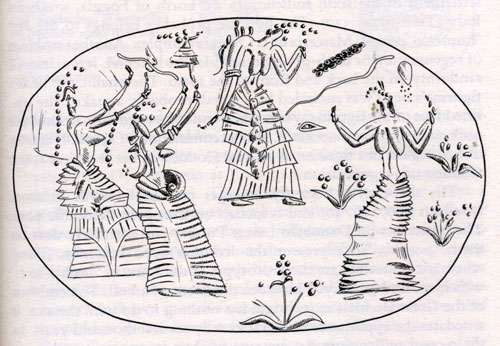 Dancing Bee Goddesses