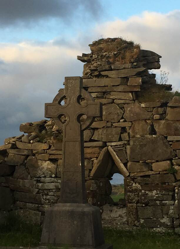 CelticCrossChurchRuins